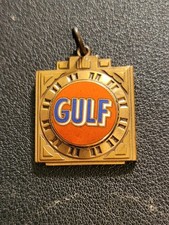 Gulf Oil Member 3% Ratio Club 1937 Spring Motor Oil Sales Campaign Charm picture