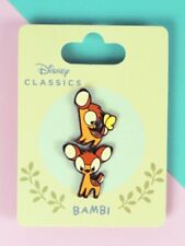 PREORDER Disney pin Licenced Korea Bambi Cute Baby 2 Mini Pins Set picture
