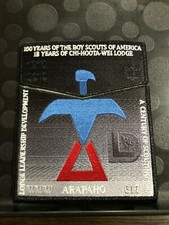 OA CHI-HOOTA-WEI LODGE 617 ARAPAHO LODGE LEADERSHIP 1910-2010 TWO PIECE SET picture