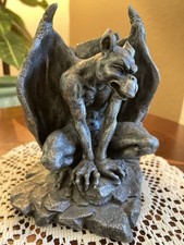 Gothic GARGOYLE Single Bookend Statue; Resin; 5.5” H; Adam’s Apple, Veronese picture