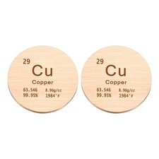 2Pcs Copper Disc 1.2
