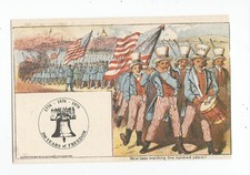 Postcard: 1876 business card reprint to celebrate U.S. Bi-Centennial 1776 -1976 picture