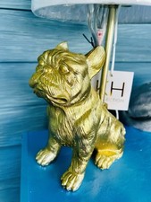 French Bulldog Brushed Gold Table Lamp  picture
