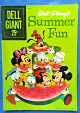 Walt Disney's SUMMER FUN #2, DELL, 84pg GIANT 1959, 7.0FN/VF picture