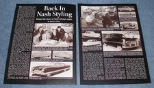 1950 Nash Styling History Info Article 
