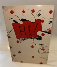 Halloween 3.5 X 5” Unused VINTAGE STYLE Greeting Card picture