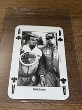 1991 NME New Musical Express PUBLIC ENEMY MUSIC CARD VERY RARE picture
