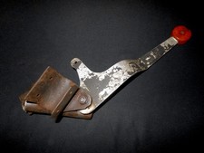WW2 German Luftwaffe Schnellstopphebel - ENGINE SHUT OFF LEVER & BRACKET - Me109 picture