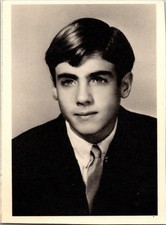 Vintage 1960 Headshot Photo Young Man 