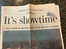 Special Edition, The Sun, It's Showtime at Ravens Stadium picture