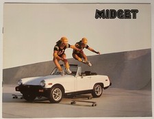 Mint Original 1978 MG Midget Sales Catalog Brochure - 8 Pages picture