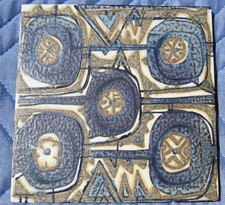 Vintage MCM Nils Thorsson Abstract Tile Royal Copenhagen Mid Century Modern picture