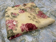 Vintage 1997 Richloom Floral Fabric Upholstery Drapery 6 Yards 54” W NOS Remnant picture