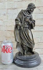 100% Solid Bronze Sculpture of Middle Eastern Man Statue Figure Decoration Sale picture