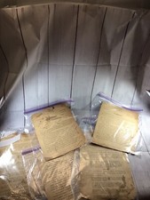 Vintage 1944 WWII War Dept Bureau Public Relations Original Press Releases (5) picture