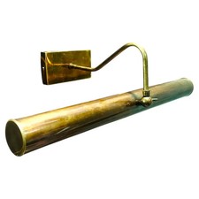 Vintage Brass Picture Light Wall Mounted Art Painting Display Lamp - 18 inch picture