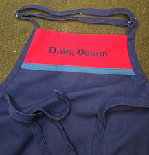 Vintage Dairy Queen Apron - Made in USA - Angelica -side tie picture