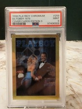 🔥Playboy Chromium Cover Card BURT REYNOLDS  OCT 1979 #259 PSA 9 picture