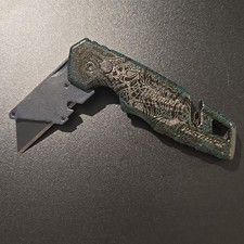 Custom Milwaukee FASTBACK 48-22-1501 Green/Black Paisley  picture