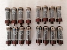 Genuine 1970s Tesla EL34 vacuum tubes NOS, matched quads and octets available picture