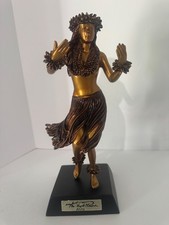 ARTIST KIM TAYLOR REECE - COLD CAST RESIN STATUE ALOHA 