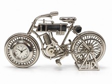 Harley-Davidson Bulova 1903 Mini Motorcycle Desk Clock #0031 Box 96934-03V Rare picture