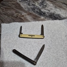 Lot Of 2 Miniature Folding Pocket Knives Vintage. J Dixon,  picture