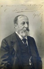 Camille Saint-Saëns Signed Autograph Photo Postcard COPY picture