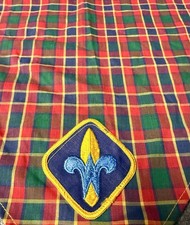 BSA Boy Scouts Cub Scout Webelos Neckerchief Vintage 1970s picture