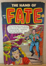 Hand of Fate 14 Witch Conjures Snake To Strangle 1952 Ace Scarce Horror Comic 🐍 picture