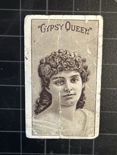 1886 N167 Goodwin & Co - Gypsy Queen Cigarettes Card - Unknown Actress -New York picture