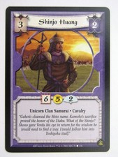 Vintage L5R Cards: SHINJO HUANG # 27G36 picture