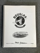 Vtg 1995 DOUGLAS DC-3 Flight Manual CB AIR N53ST Training Pilot Checklist Book picture