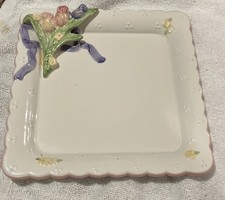 BELLA CASA By Ganz Decorative 3D Ceramic Tulips 8