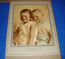 VINTAGE 1940's Children Photograph Philadelphia  picture