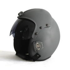 HGU-33 Plain Grey Flight Helmet Movie Prop Pilot Naval Aviator USN picture