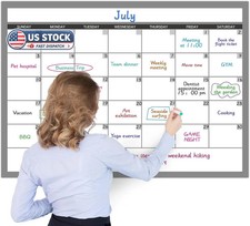 Large Dry Erase Calendar Wall Whiteboard 40