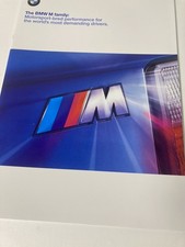 Vintage 1998 BMW M Family Brochure M3 M Roadster M Coupe Original Catalog picture