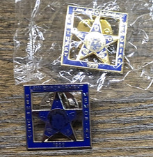 F.O.P. FOP Law Enforcement Memorial Kentucky  1999 Lapel Pin Set picture