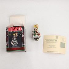 Enesco Hershey's Merry Kisses Christmas Ornament 1992 NOS picture