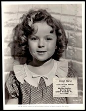1934 Shirley Temple Little Miss Marker 8x10 Original Press Photo *Z1789 picture