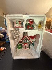 Department 56 M&M's Lit Holiday House with Candy Dish picture