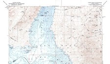 Virgin Basin Quadrangle Nevada-Arizona 1953 Topo Map Vintage USGS 15 Minute picture