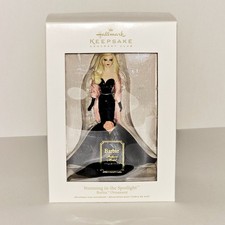 Hallmark STUNNING IN THE SPOTLIGHT BARBIE Ornament 2012 Fashion Model Christmas picture