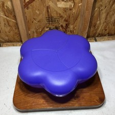 Tupperware Chip 'N Dip Bowl Set Blue picture