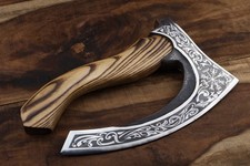 13'' Pizza Axe D2 carbon steel Blade Hand Made Design  Gift Axe W/L/S HB-1093 picture