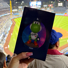 LA Dodgers Yoshi #18 Bobblehead Exclusive - Super Mario Bros. Movie picture