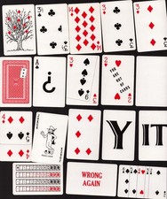 D2 Magic Trick Card Tricks Deck Of Gaffs Bridge Size Gimmicks By Royal Magic picture