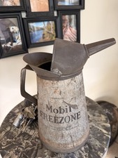 Mobil Freeze Some Antifreeze Filling Station 1 Gallon Can Advertising picture