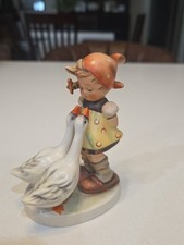 NICE Vintage Hummel Goebel W. Germany GOOSE GIRL Porcelain Figurine  picture